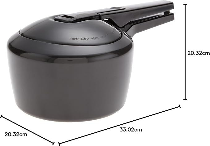 Hawkins Futura 2 Litre Pressure Cooker, Hard Anodised Inner Lid Pressure Cooker,
