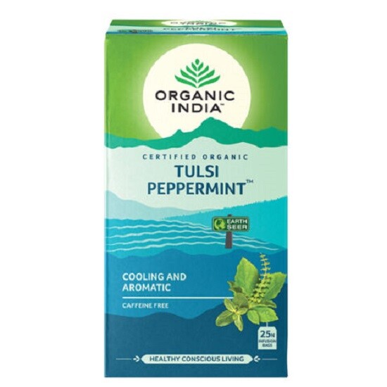 ORGANIC INDIA TEA TULSI 25 TEABAGS - CHOOSE YOUR FAVORITE FLAVOURS