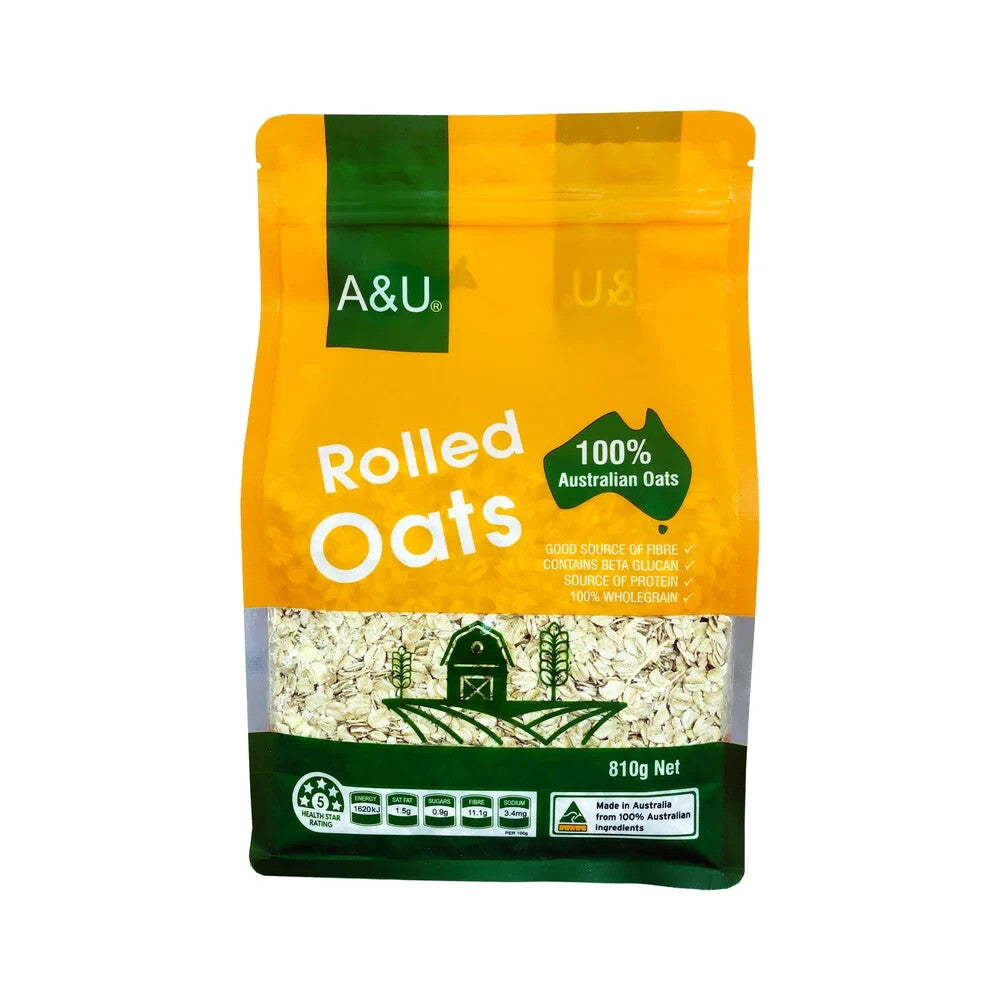 A & U Rolled Oats 810g  Free Shipping