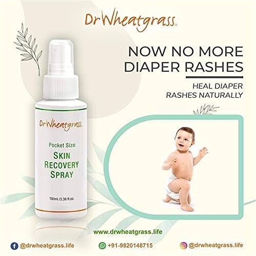 Dr Wheatgrass Skin Recovery Spray 100mL FREE SHIPPING