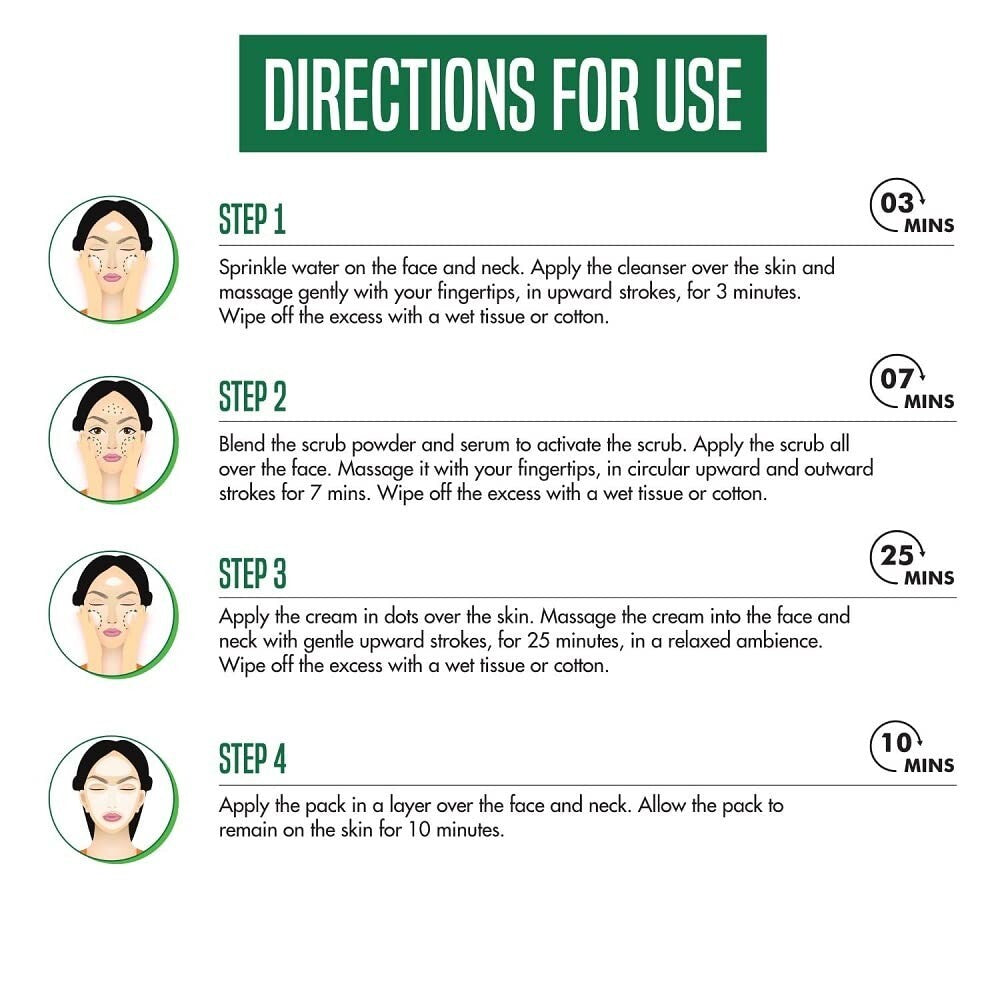 Nature's Essence Advanced Flawless Papaya Facial Kit  Free Shipping