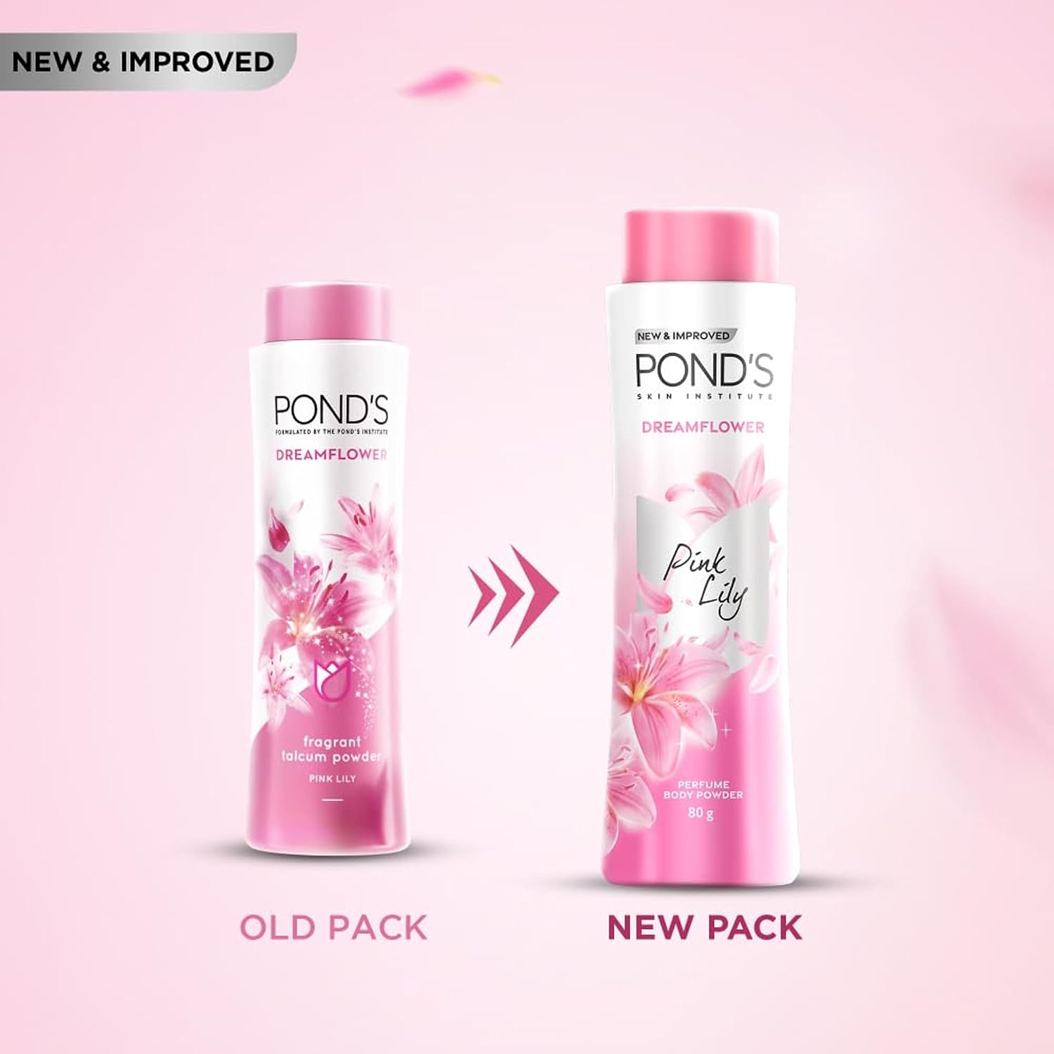 Ponds Dreamflower Fragrant Talc, 80g (Pack of 3)