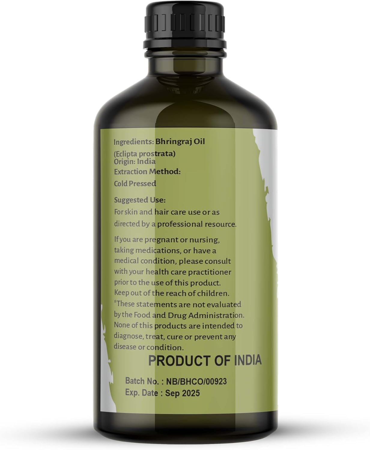 Nature's Basket Bhringraj (Eclipta Prostrata) Carrier Oil - (100 ML)