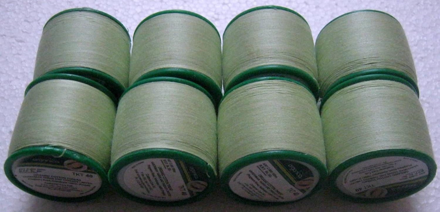 16 Spool x 300m Vardhaman Organica Organic Cotton Eyebrow Threading Thread India