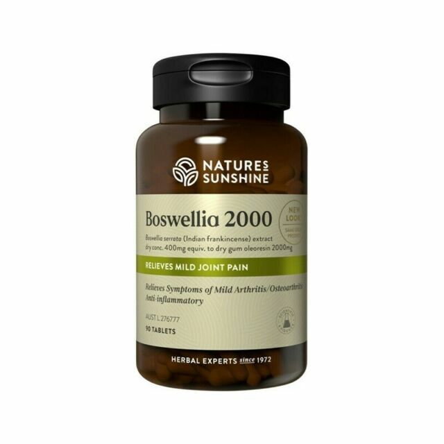 Nature's Sunshine Boswellia 2000 90t Herbal Supplements FREE SHIPPING
